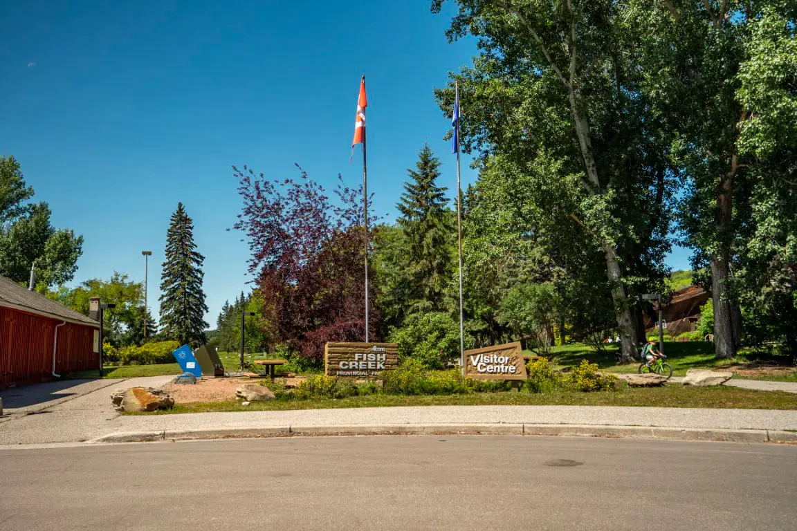 Parkland community in Calgary
