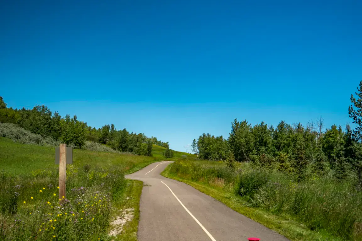 Parkland community in Calgary