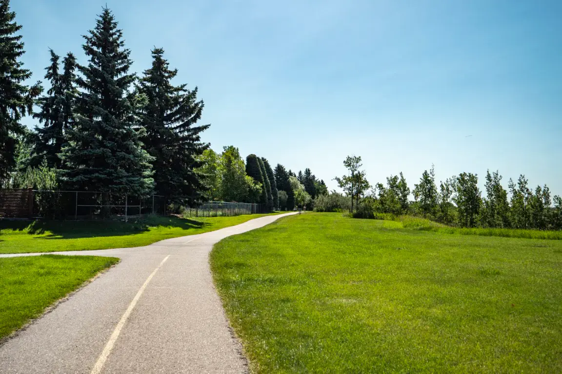Parkland community in Calgary