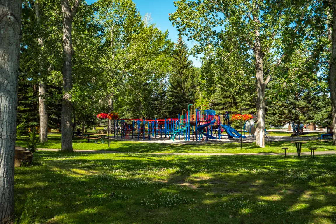 Parkland community in Calgary